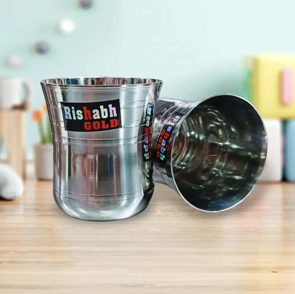 STEEL GLASS SET 6 PCS.