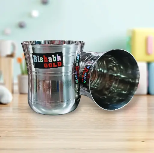 STEEL GLASS SET 6 PCS.