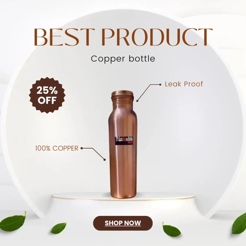 Copper bottle 1 litre